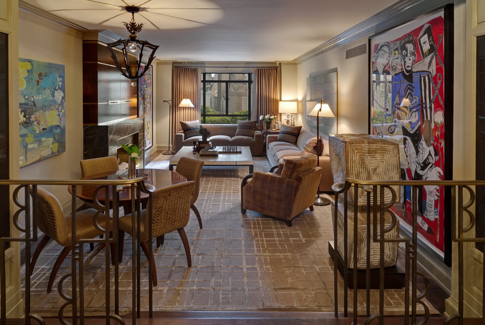 Central Park Opulence luxury apartment renovation by Godwin Residential Construction featuring opulent finishes and park views Manhattan NYC